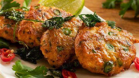 fishing cake|Thai Fish Cakes .